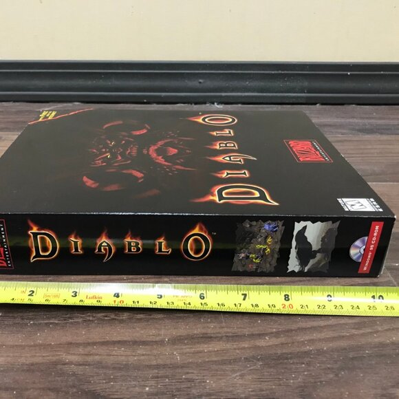 Diablo Big Box 1996 *MISSING MANUAL* PC CD ROM Windows 95 Retro 90's Gaming - Picture 14 of 16